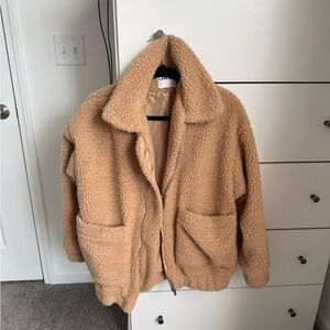 I Am Gia teddy bear jacket